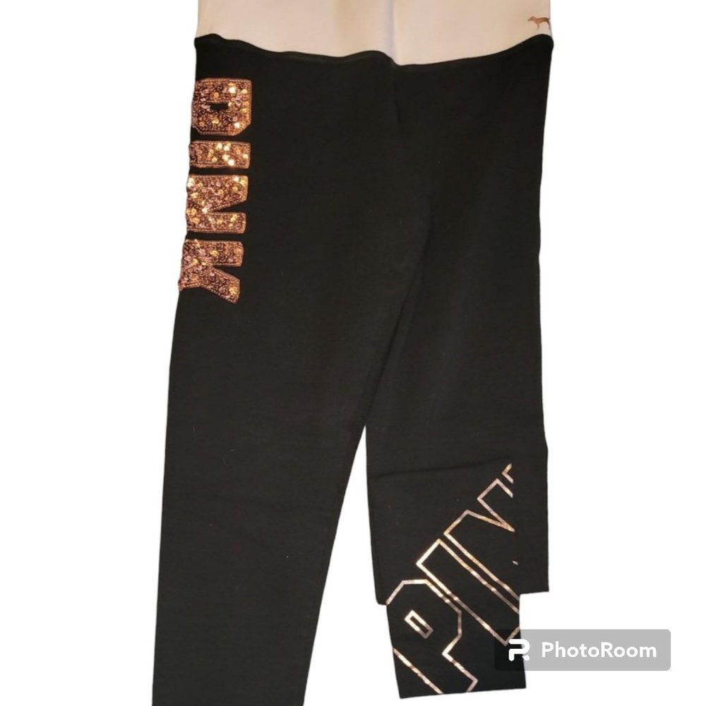 Victoria secret pink bling leggings